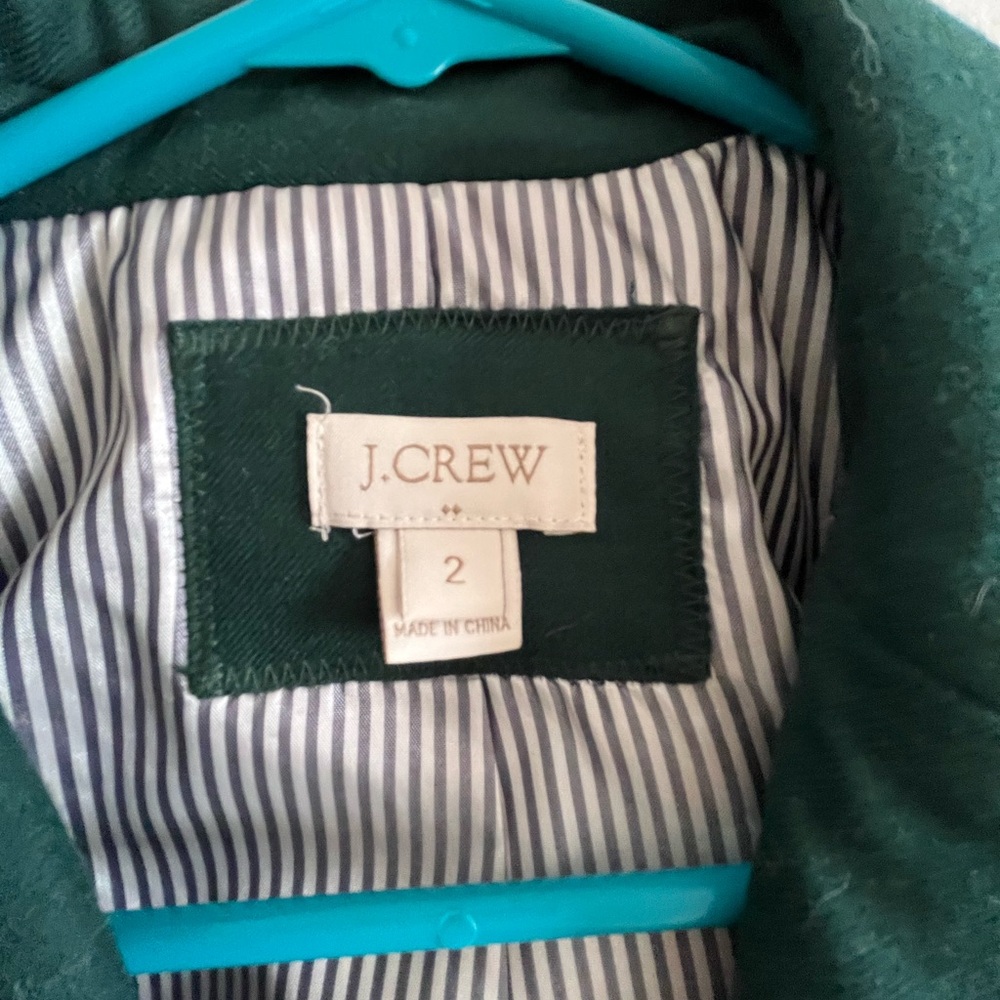 J. Crew Forest Green blazer